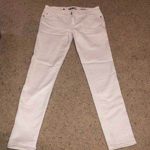Celebrity Pink Jeans.  White low rise skinny size 9